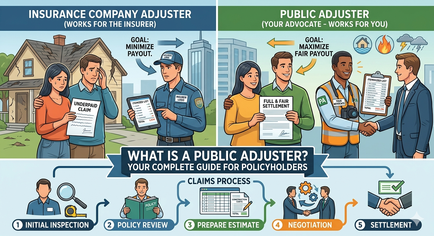What Is a Public Adjuster? A Complete Guide for Policyholders